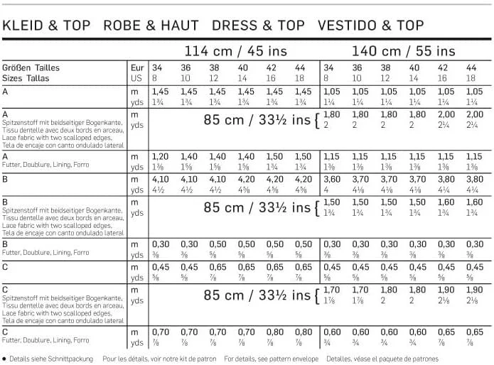 الگوی خیاطی لباس، تاپ و دامن زنانه بوردا مدل 6646