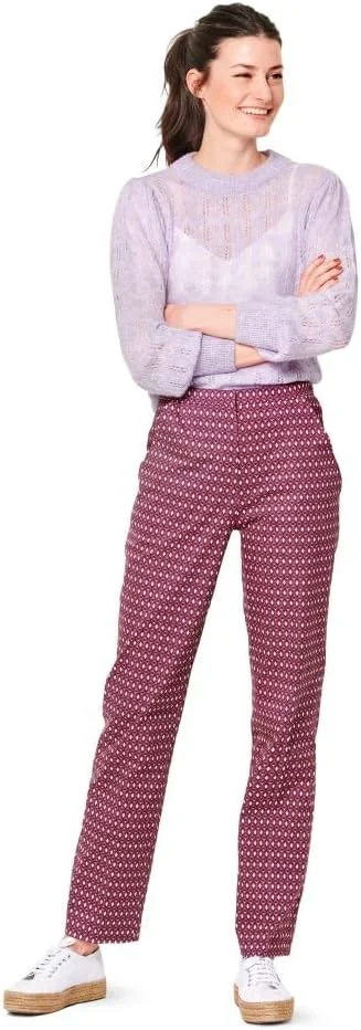 الگوی خیاطی شلوار کشی زنانه Burda Style، کد 6101، سایزهای 8-18، چند رنگ الگوی خیاطی شلوار کشی زنانه Burda Style، کد 6101، سایزهای 8-18، چند رنگ