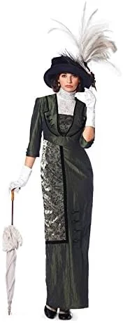 الگوی خیاطی لباس Belle Epoque مدل بوردا استایل 7029 / لباس زنانه به سبک دهه 1920 / سایزهای بزرگ: 10 - 24 الگوی خیاطی لباس Belle Epoque مدل بوردا استایل 7029 / لباس زنانه به سبک دهه 1920 / سایزهای بزرگ: 10 - 24