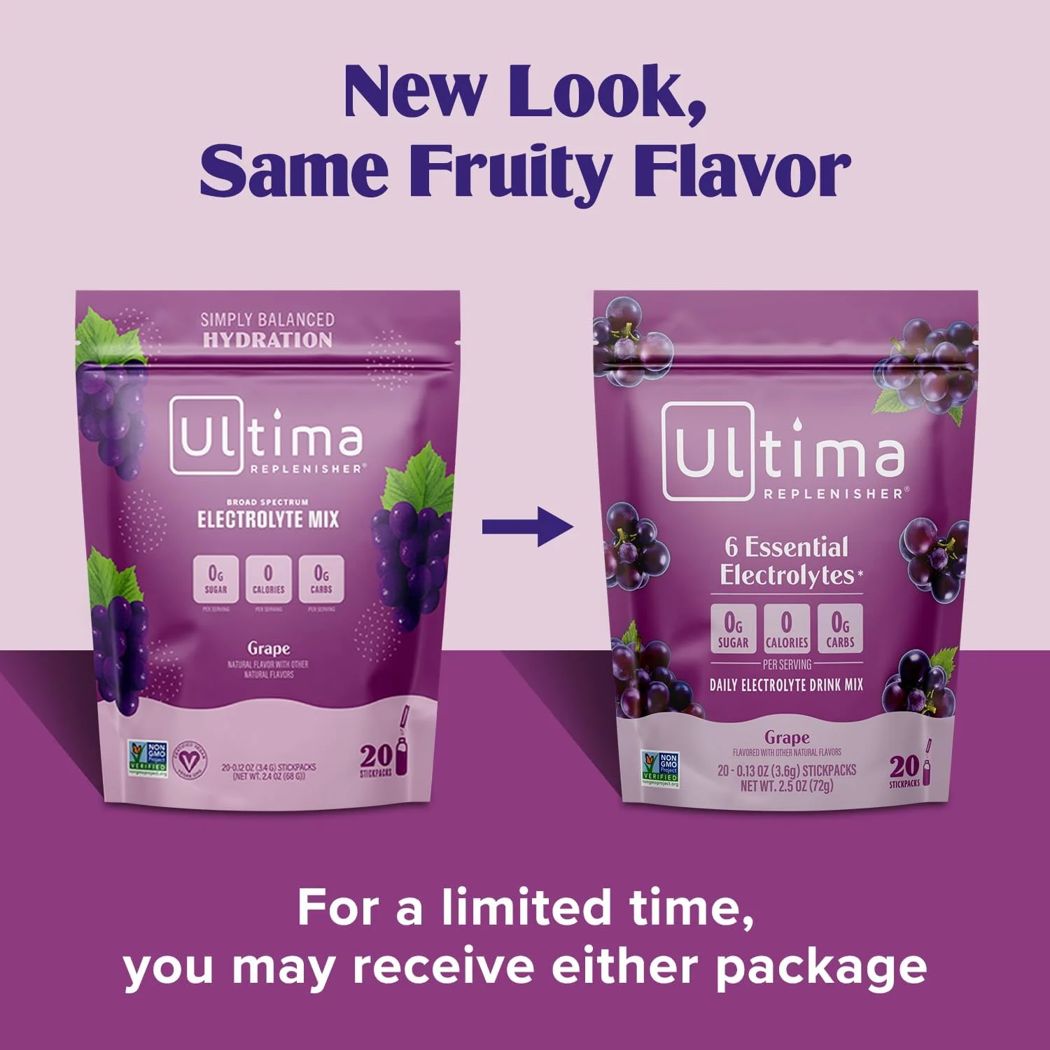 مخلوط نوشیدنی الکترولیت روزانه Ultima Replenisher - انگور، 20 بسته چوبی - بسته های هیدراتاسیون با 6 الکترولیت اصلی و مواد معدنی کمیاب - مناسب برای کتو، وگان، غیر GMO و پودر الکترولیت بدون قند مخلوط نوشیدنی الکترولیت روزانه Ultima Replenisher - انگور، 20 بسته چوبی - بسته های هیدراتاسیون با 6 الکترولیت اصلی و مواد معدنی کمیاب - مناسب برای کتو، وگان، غیر GMO و پودر الکترولیت بدون قند