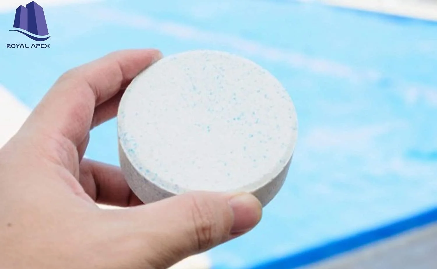 قرص کلر آهسته رهش رویال اپکس 1 کیلوگرمی، ضدعفونی کننده آب استخر و جکوزی، درمان باکتری و جلبک با محافظت در برابر نور خورشید/UV، TCCA 3 اینچ 200 گرمی 5 عدد، ساخت اتحادیه اروپا (بسته 3 عددی (15 قرص)) قرص کلر آهسته رهش رویال اپکس 1 کیلوگرمی، ضدعفونی کننده آب استخر و جکوزی، درمان باکتری و جلبک با محافظت در برابر نور خورشید/UV، TCCA 3 اینچ 200 گرمی 5 عدد، ساخت اتحادیه اروپا (بسته 3 عددی (15 قرص))