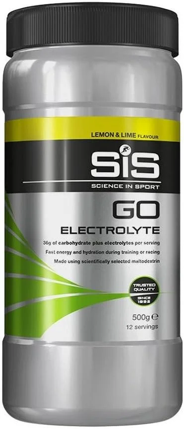 پودر الکترولیت Science In Sport GO | 200 میلی گرم سدیم | 36 گرم کربوهیدرات | آبرسانی | انرژی | هضم آسان | طعم لیمو و لیموترش | 12 وعده | 500 گرم
