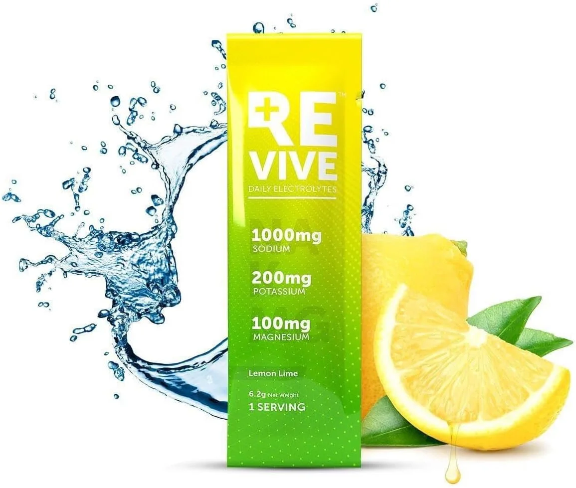 الکترولیت روزانه REVIVE با طعم لیمو و لیمو ترش