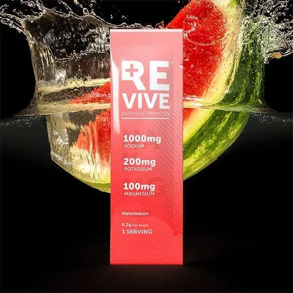 الکترولیت روزانه REVIVE با طعم هندوانه - بسته 30 عددی الکترولیت روزانه REVIVE با طعم هندوانه - بسته 30 عددی