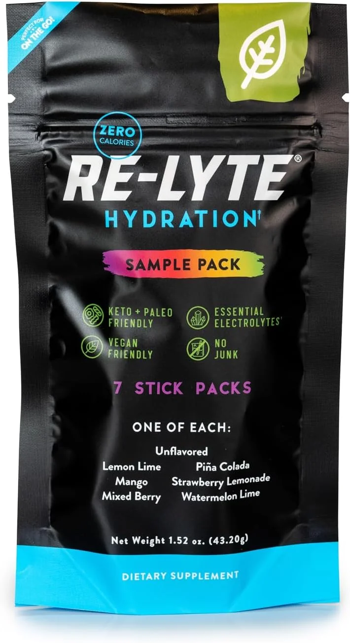 مخلوط نوشیدنی الکترولیتی آبرسان REDMOND Re-Lyte، طعم های مختلف (7 بسته استیک)