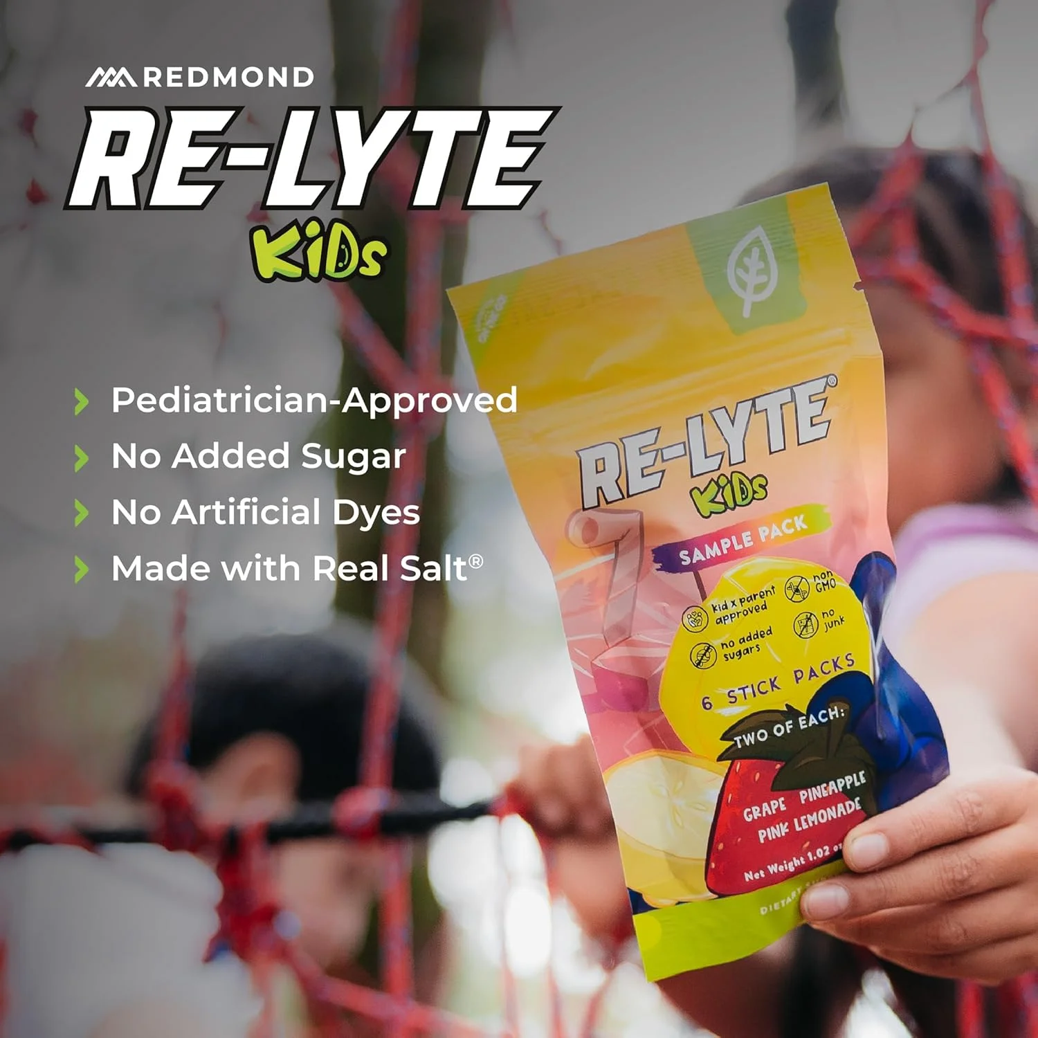 پودر مخلوط الکترولیت آبرسان کودک REDMOND Re-Lyte، بسته نمونه (6 عدد) پودر مخلوط الکترولیت آبرسان کودک REDMOND Re-Lyte، بسته نمونه (6 عدد)