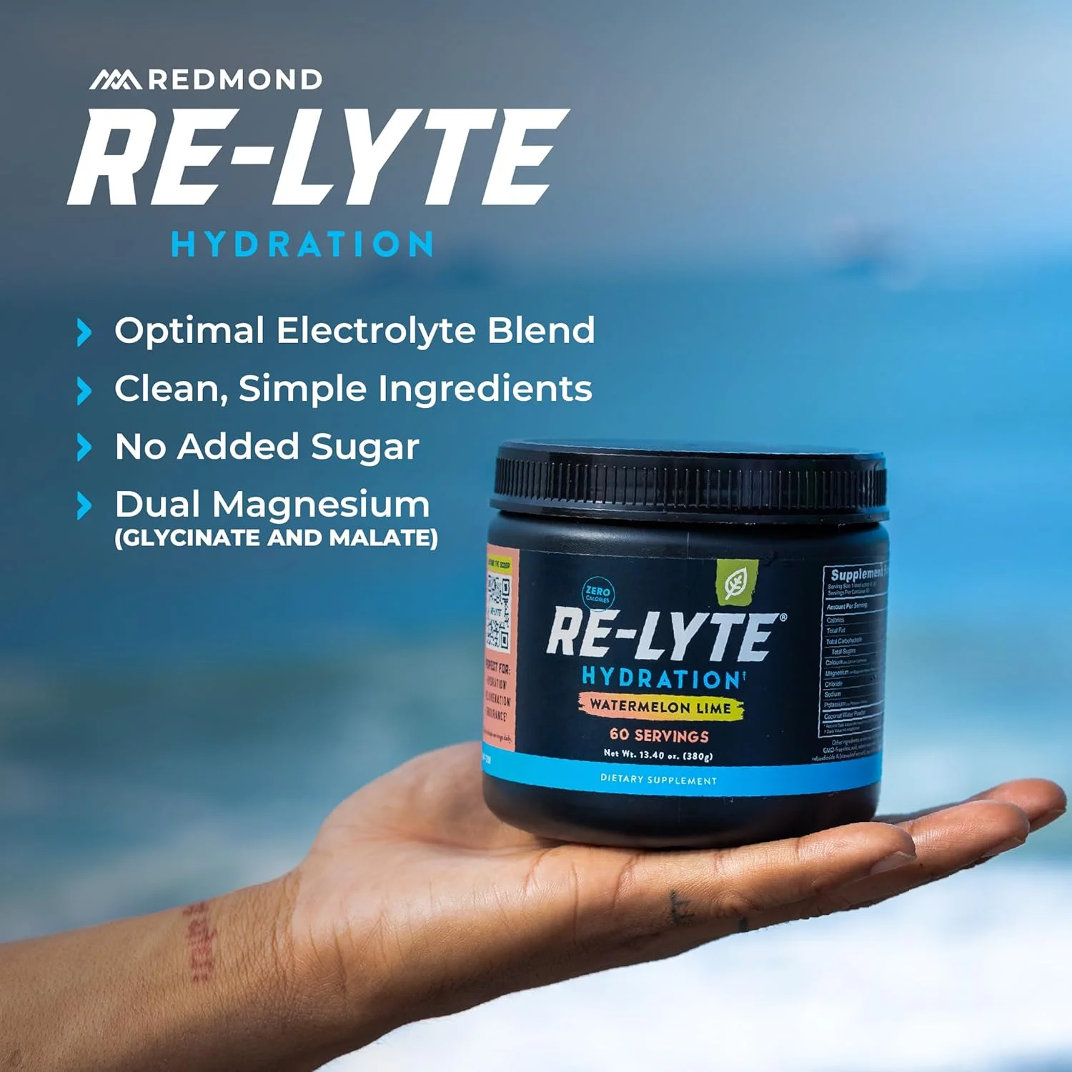 پودر مخلوط الکترولیت آبرسان REDMOND Re-Lyte (هندوانه لیمویی) پودر مخلوط الکترولیت آبرسان REDMOND Re-Lyte (هندوانه لیمویی)