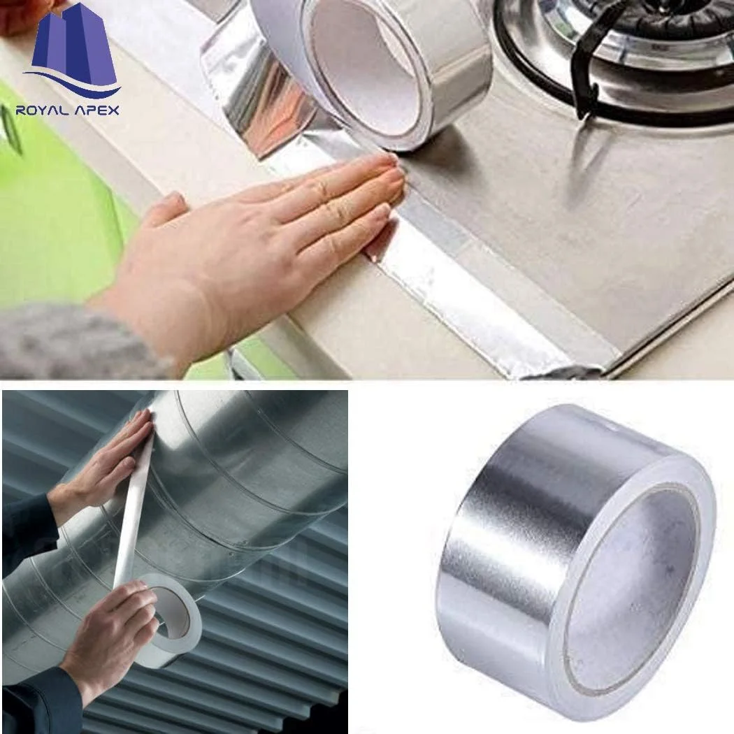 نوار چسب عایق فویل آلومینیومی قوی چند منظوره رویال اپکس برای نشتی سقف، ترک سطح، شکاف طاقچه پنجره، پارگی لوله، آب بندی قایق و غیره… (2 اینچ - بسته 2 عددی، نوار آلومینیومی) نوار چسب عایق فویل آلومینیومی قوی چند منظوره رویال اپکس برای نشتی سقف، ترک سطح، شکاف طاقچه پنجره، پارگی لوله، آب بندی قایق و غیره… (2 اینچ - بسته 2 عددی، نوار آلومینیومی)