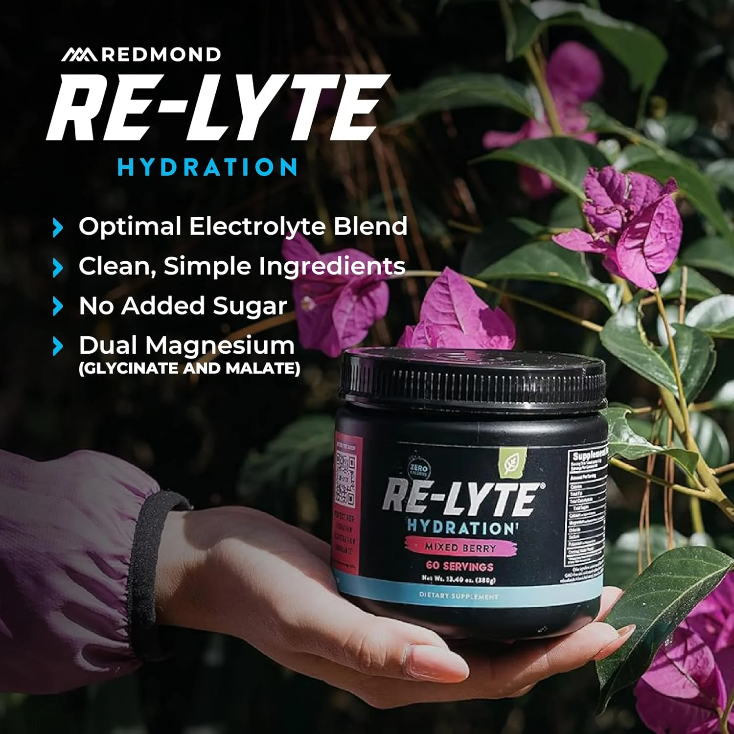 نوشیدنی الکترولیت REDMOND Re-Lyte (میکس بری) نوشیدنی الکترولیت REDMOND Re-Lyte (میکس بری)