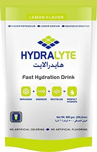پودر مخلوط نوشیدنی ورزشی هیدراته الکترولیت + ویتامین C هیدرولیت، 800 گرم پودر مخلوط نوشیدنی ورزشی هیدراته الکترولیت + ویتامین C هیدرولیت، 800 گرم