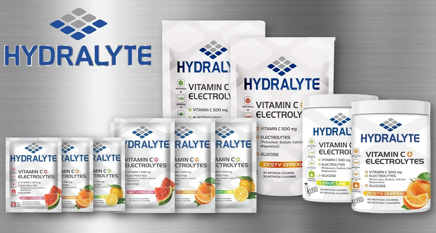 مخلوط پودر نوشیدنی ورزشی هیدراته الکترولیت + ویتامین C هیدرالیت، طعم لیمو، ساشه 10 گرمی، بسته 300 عددی مخلوط پودر نوشیدنی ورزشی هیدراته الکترولیت + ویتامین C هیدرالیت، طعم لیمو، ساشه 10 گرمی، بسته 300 عددی