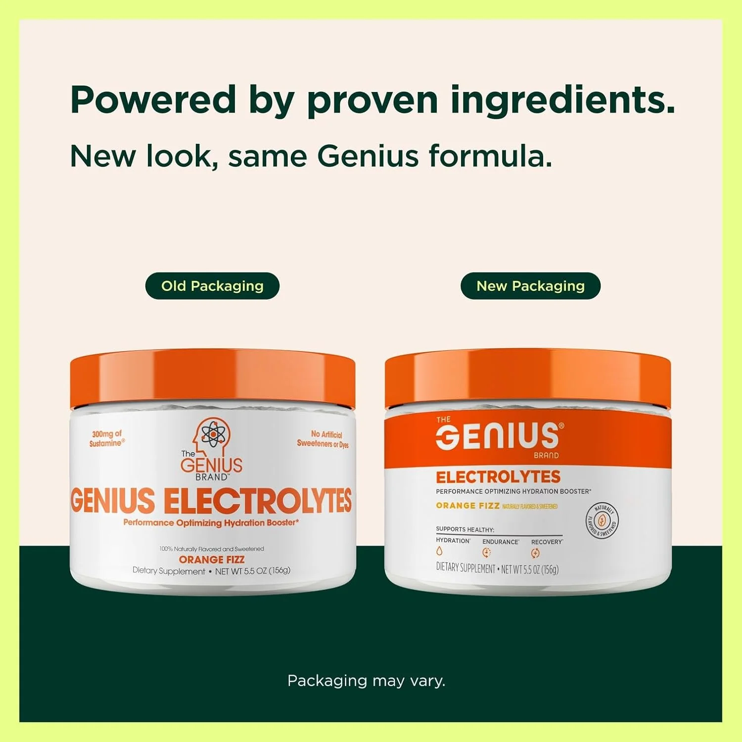 پودر مخلوط نوشیدنی الکترولیت Genius، طعم پرتقال، 30 سروینگ - تقویت کننده طبیعی هیدراتاسیون و مکمل استقامت با پتاسیم، منیزیم و روی - بدون شکر و بدون شیرین کننده یا رنگ مصنوعی پودر مخلوط نوشیدنی الکترولیت Genius، طعم پرتقال، 30 سروینگ - تقویت کننده طبیعی هیدراتاسیون و مکمل استقامت با پتاسیم، منیزیم و روی - بدون شکر و بدون شیرین کننده یا رنگ مصنوعی