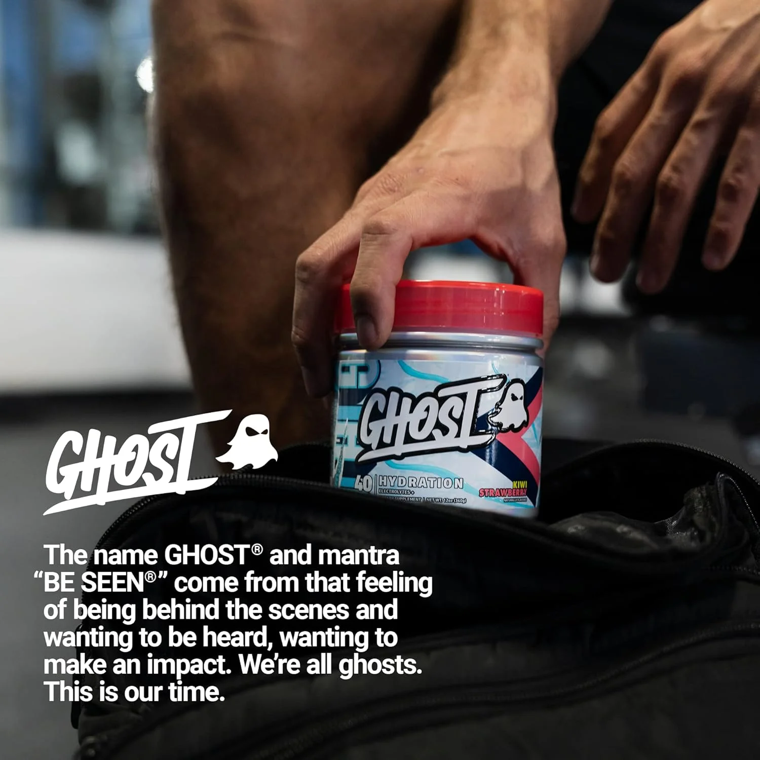 پودر الکترولیت آبرسان GHOST، طعم کیوی توت فرنگی، 40 سروینگ - مکمل مخلوط نوشیدنی با منیزیم، پتاسیم، کلسیم، ویتامین C و تورین برای انرژی و استقامت - وگان، فاقد سویا، شکر و گلوتن پودر الکترولیت آبرسان GHOST، طعم کیوی توت فرنگی، 40 سروینگ - مکمل مخلوط نوشیدنی با منیزیم، پتاسیم، کلسیم، ویتامین C و تورین برای انرژی و استقامت - وگان، فاقد سویا، شکر و گلوتن