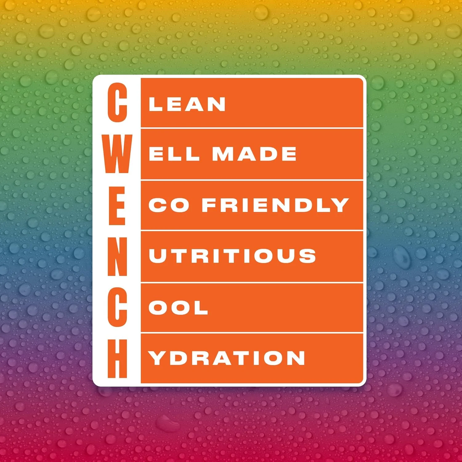مخلوط الکترولیت آبرسان Cwench + BCAA - Rainbow Swirl بسته 10 عددی | دارای گواهی NSF | بدون شکر افزوده | بدون شیرین کننده های مصنوعی | الکترولیت های ممتاز | جعبه 10 عددی 7 گرمی مخلوط الکترولیت آبرسان Cwench + BCAA - Rainbow Swirl بسته 10 عددی | دارای گواهی NSF | بدون شکر افزوده | بدون شیرین کننده های مصنوعی | الکترولیت های ممتاز | جعبه 10 عددی 7 گرمی