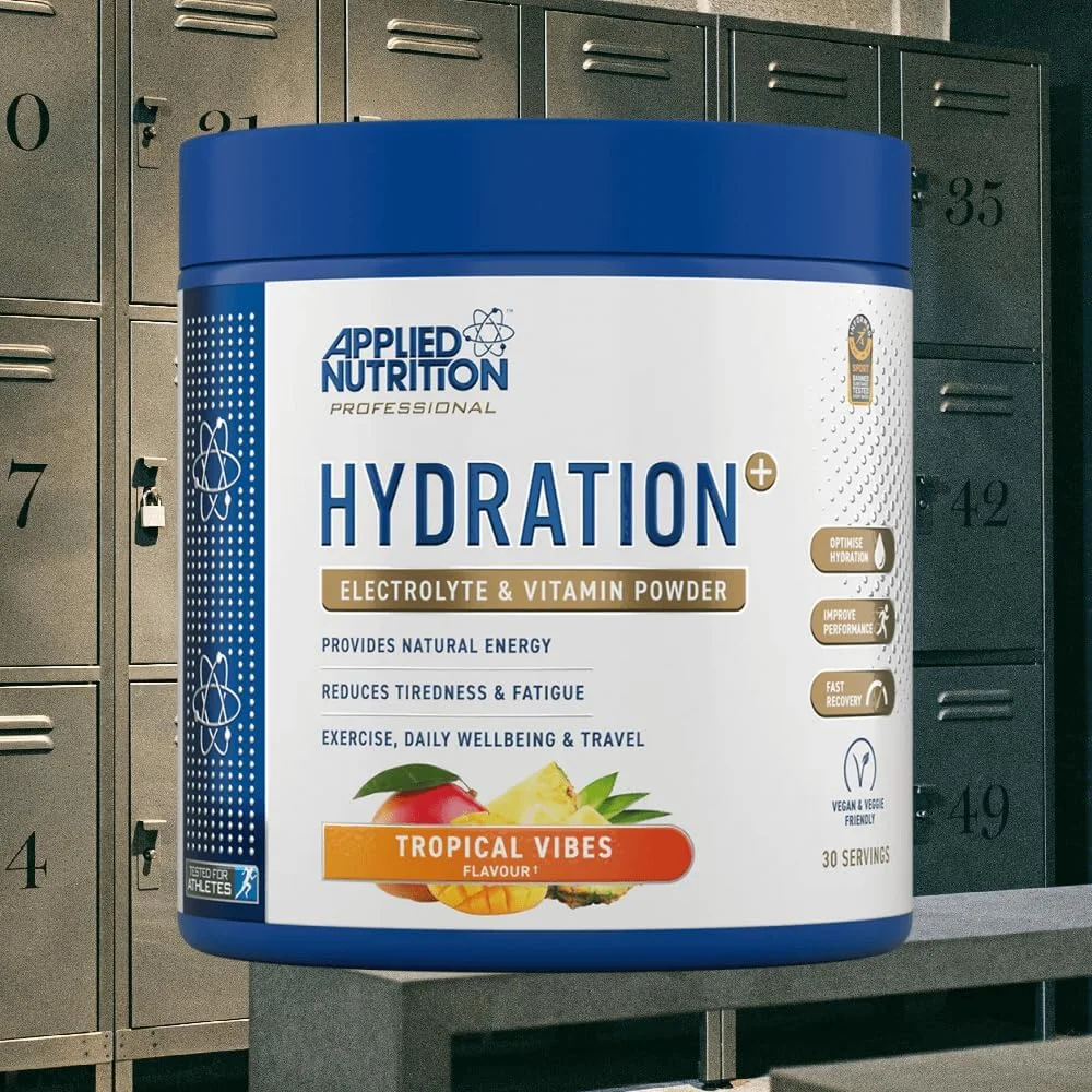 پودر الکترولیت و ویتامین آبرسان Applied Nutrition - انرژی طبیعی، کاهش خستگی و بهینه سازی آبرسانی (240 گرم - 30 سروینگ) (Tropical Vibes) پودر الکترولیت و ویتامین آبرسان Applied Nutrition - انرژی طبیعی، کاهش خستگی و بهینه سازی آبرسانی (240 گرم - 30 سروینگ) (Tropical Vibes)