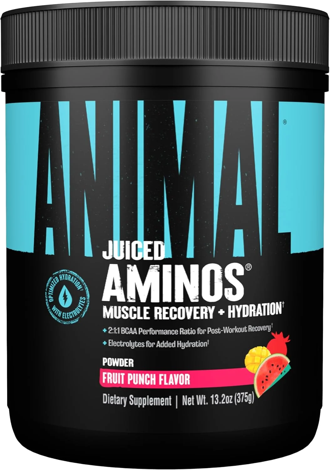 آمینو اسیدهای حیوانی Juiced - ماتریس BCAA/EAA به همراه آبرسانی با الکترولیت ها و نمک دریا، ریکاوری در هر زمان و بهبود عملکرد - 30 سروینگ