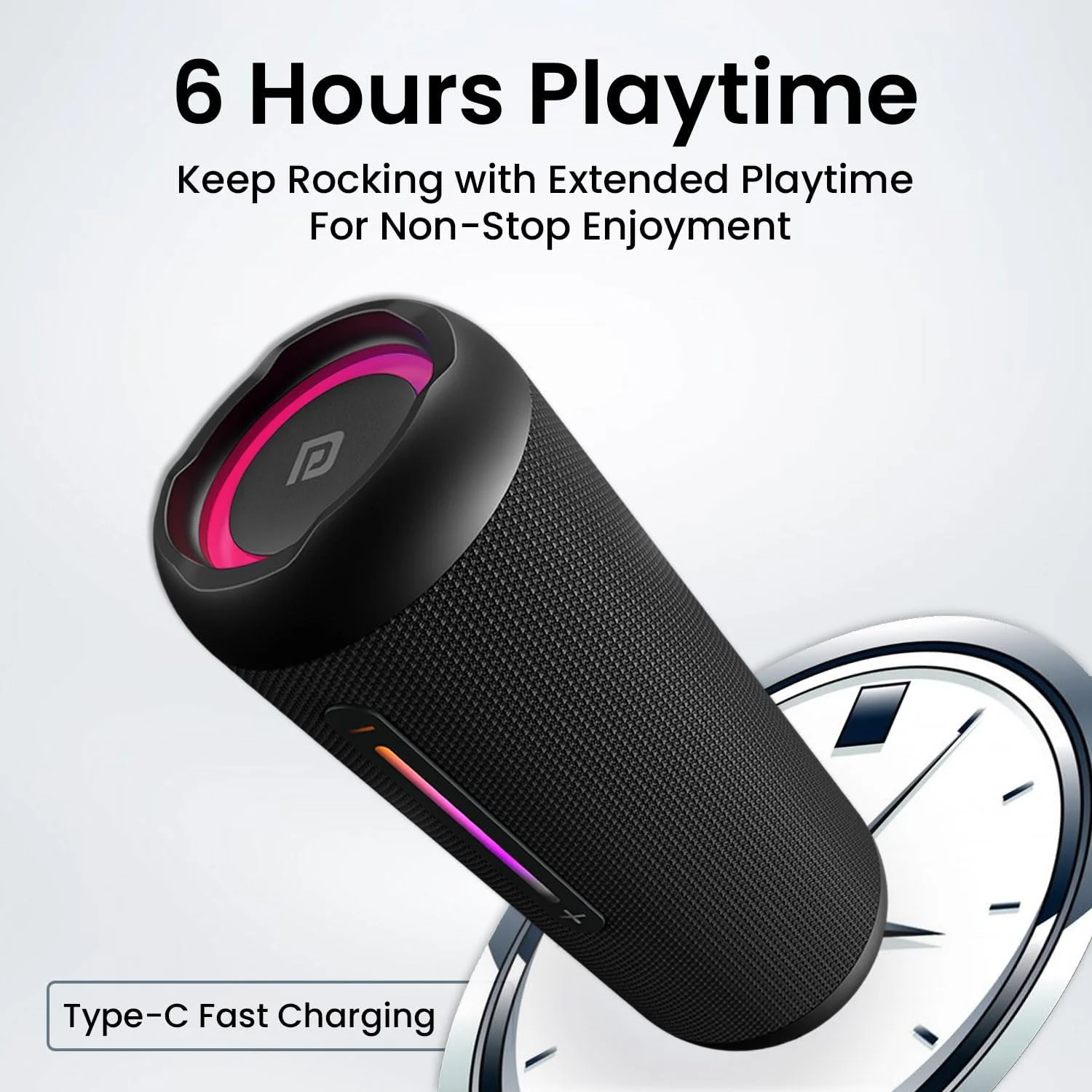 اسپیکر بلوتوثی قابل حمل پورتronics Breeze 5 اسپیکر بلوتوثی قابل حمل پورتronics Breeze 5