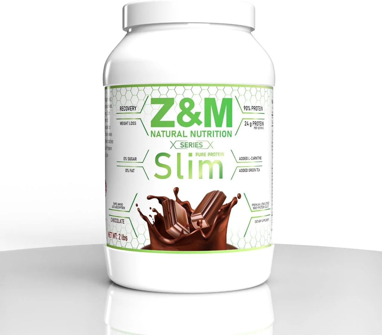 پروتئین اسلیم Z&M (2 پوند، شکلاتی)