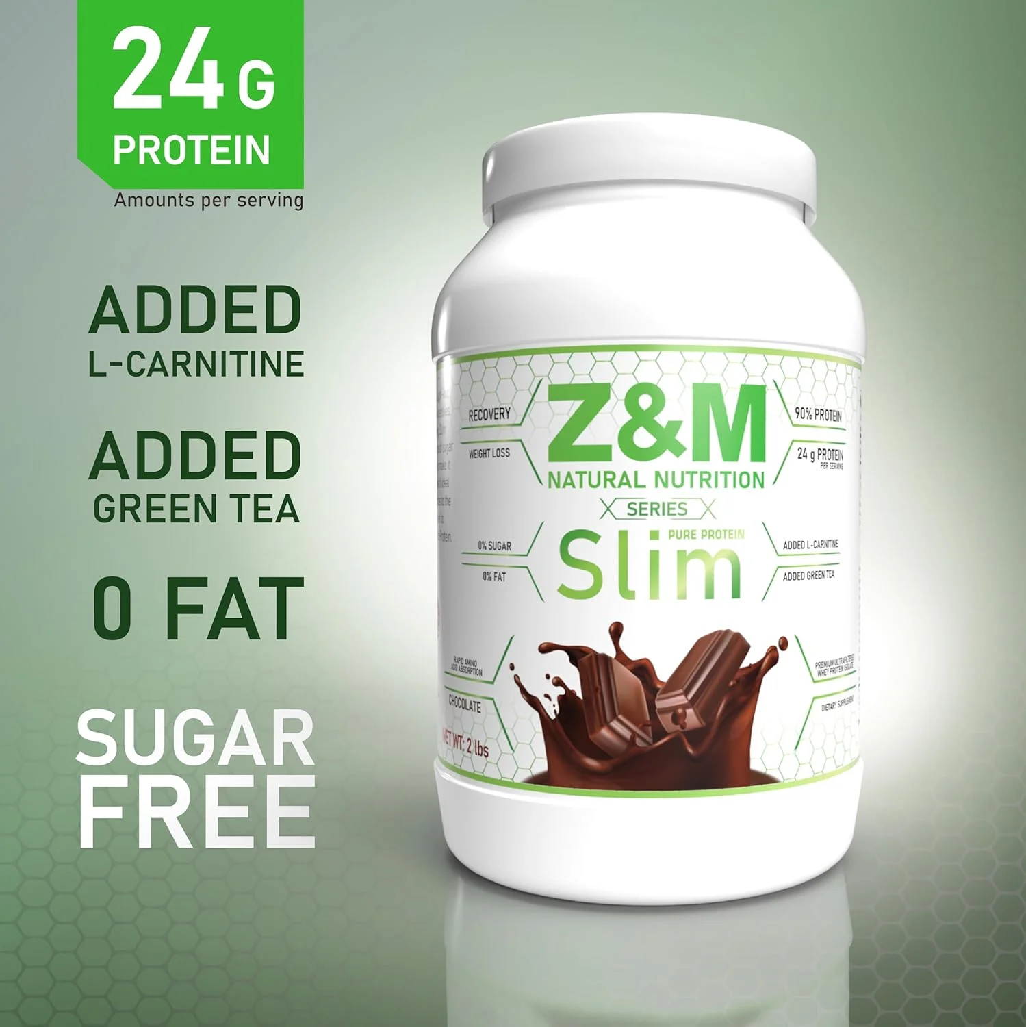 پروتئین اسلیم Z&M (2 پوند، شکلاتی) پروتئین اسلیم Z&M (2 پوند، شکلاتی)