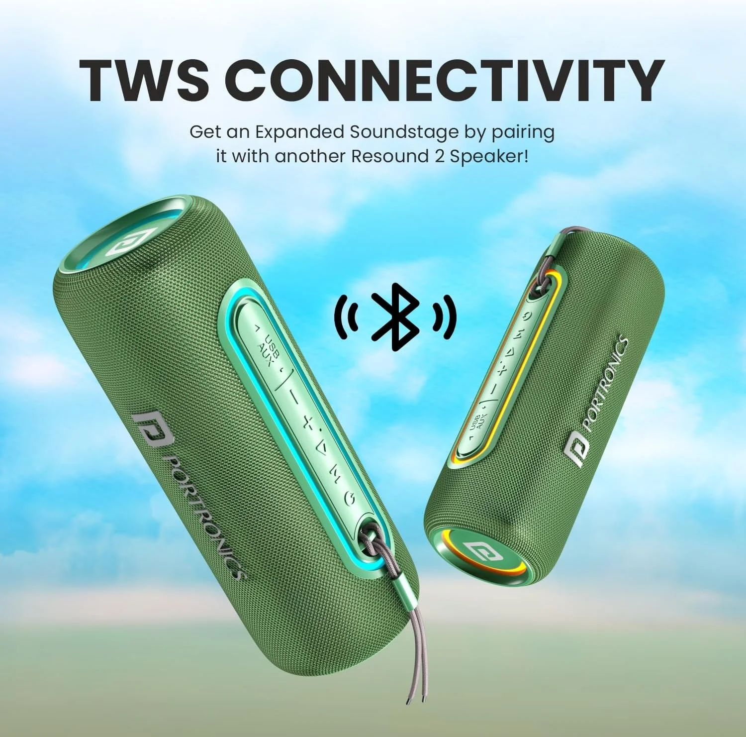 اسپیکر Resound 2 از Portronics اسپیکر Resound 2 از Portronics