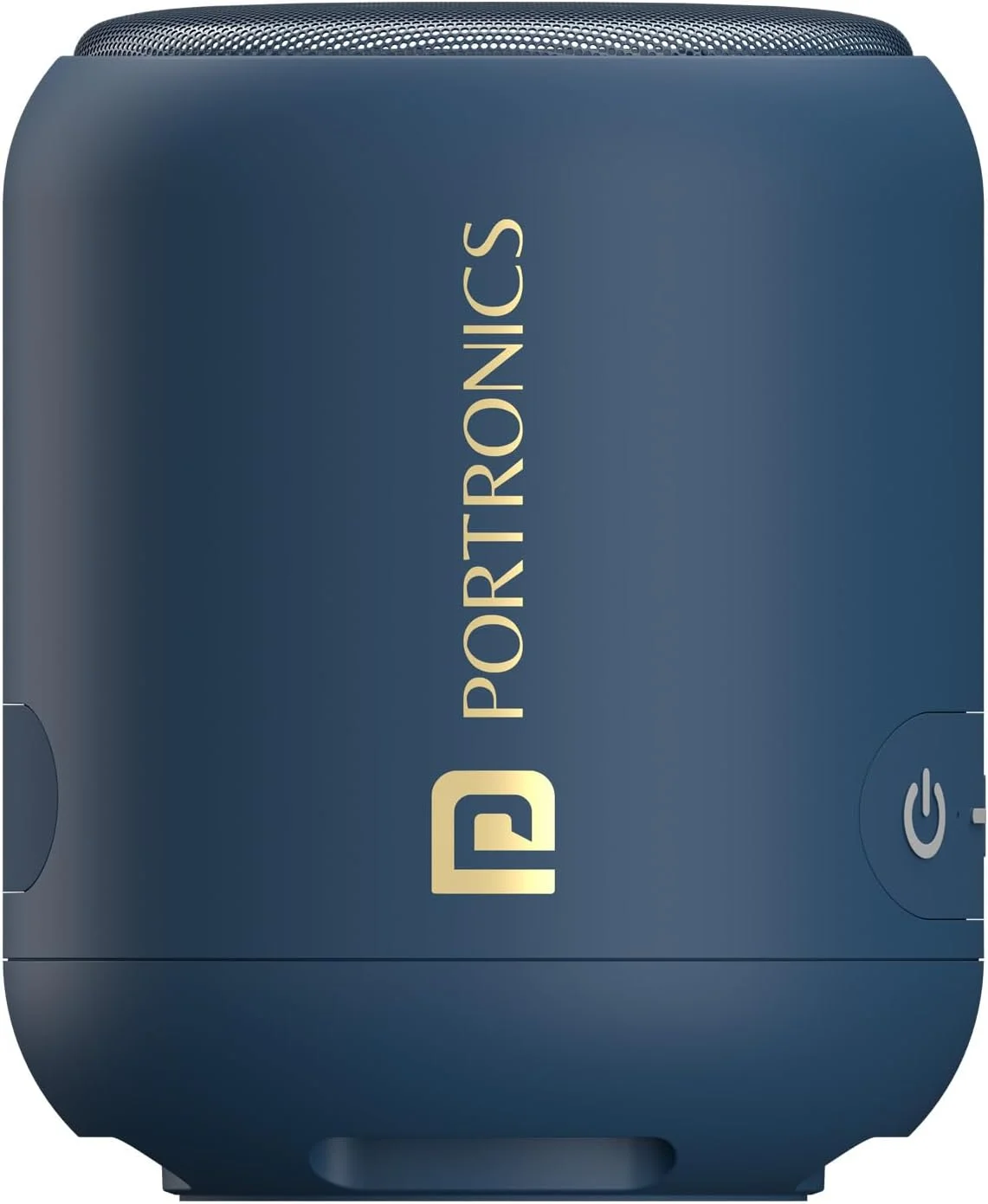 اسپیکر بلوتوثی قابل حمل 10 واتی Portronics SoundDrum 1 TWS با بیس قدرتمند و کابل شارژ Type C (آبی)