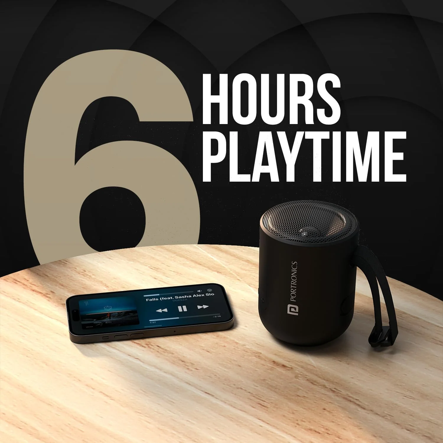 اسپیکر بلوتوثی بی سیم پورتronics مدل POR-280 Sound Pot (مشکی) اسپیکر بلوتوثی بی سیم پورتronics مدل POR-280 Sound Pot (مشکی)