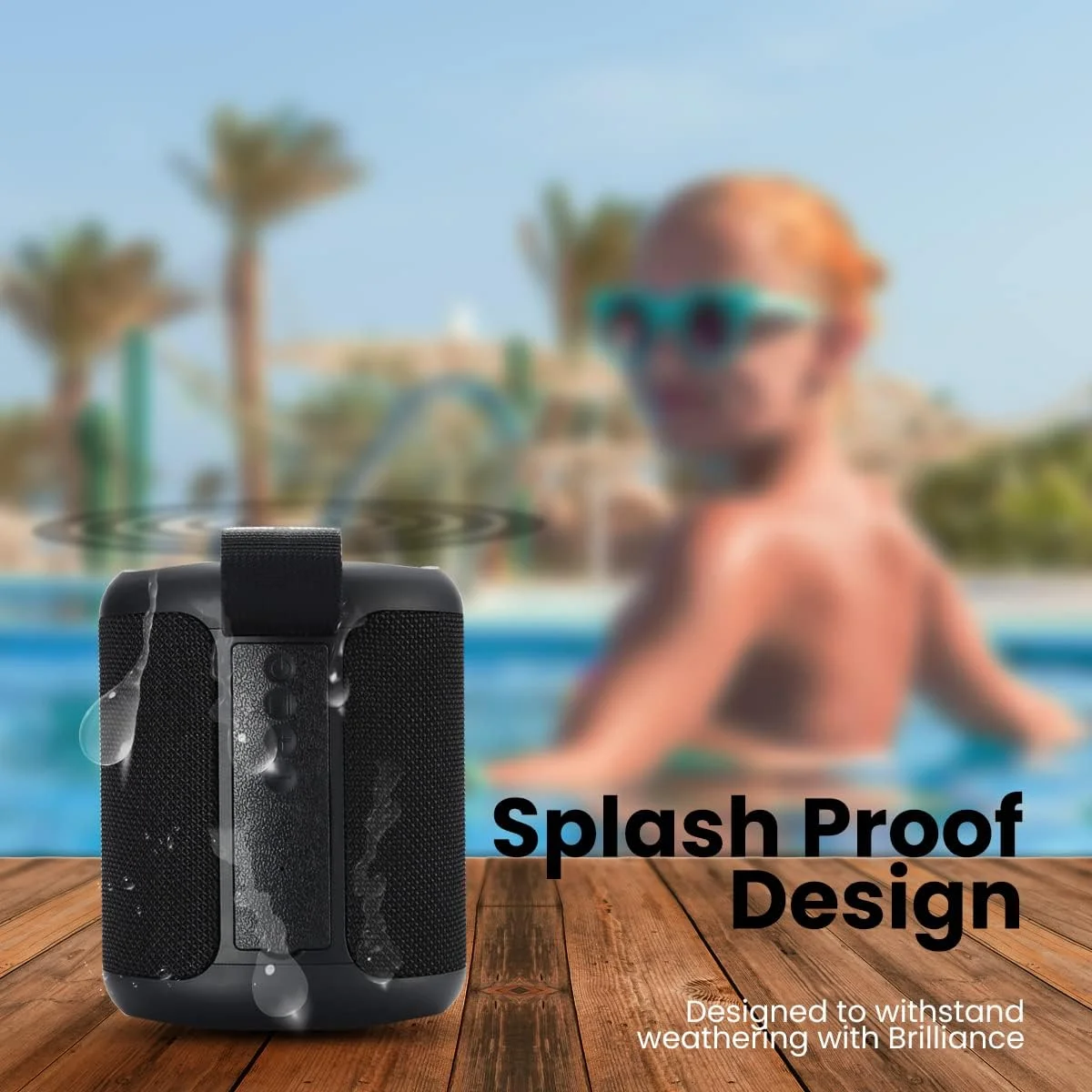 اسپیکر بلوتوثی قابل حمل 20 واتی پورتronics SoundDrum P با 6-7 ساعت زمان پخش، تماس هندزفری، درگاه USB، درگاه Aux-in، شارژ Type C (مشکی) اسپیکر بلوتوثی قابل حمل 20 واتی پورتronics SoundDrum P با 6-7 ساعت زمان پخش، تماس هندزفری، درگاه USB، درگاه Aux-in، شارژ Type C (مشکی)