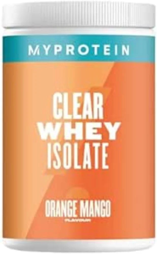 Myprotein Clear Whey Isolate با طعم پرتقال و انبه، 522 گرم