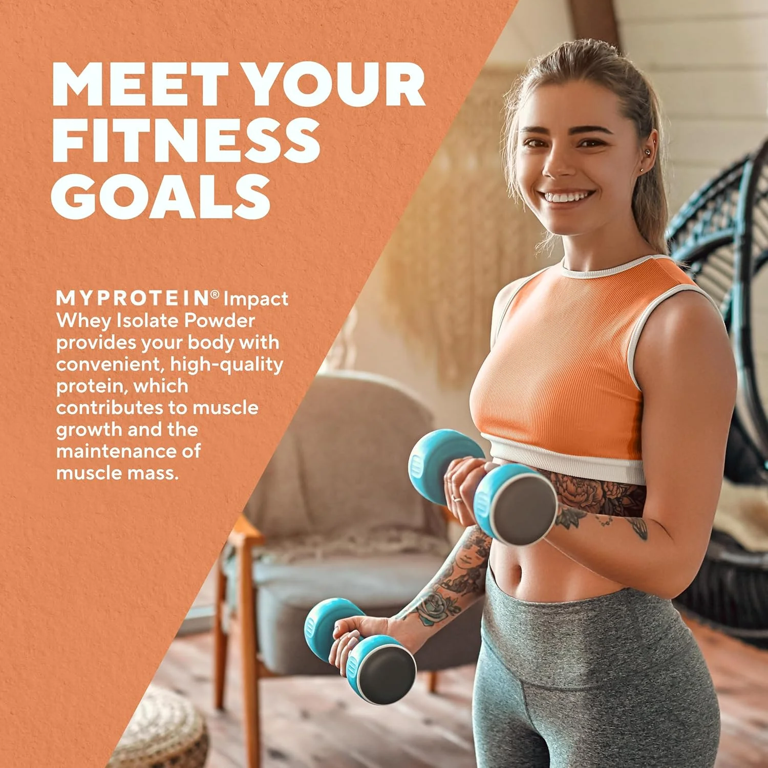 پودر پروتئین وی ایزوله Impact Myprotein® با طعم براونی شکلاتی، 2.2 پوند (40 سروینگ) پودر پروتئین وی ایزوله Impact Myprotein® با طعم براونی شکلاتی، 2.2 پوند (40 سروینگ)