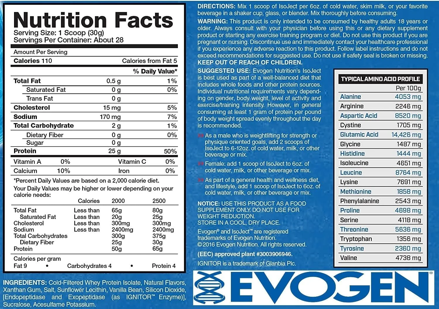 پروتئین وی ایزوله فوق خالص Gym Keg Evogen Isoject با طعم شکلات کره بادام زمینی، 28 سروینگ، 896 گرم پروتئین وی ایزوله فوق خالص Gym Keg Evogen Isoject با طعم شکلات کره بادام زمینی، 28 سروینگ، 896 گرم