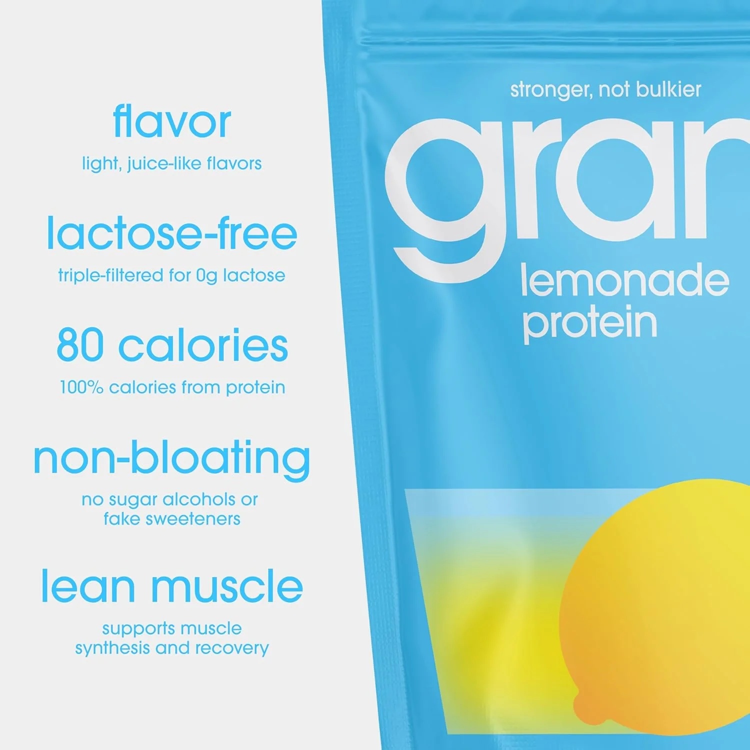 پودر پروتئین شفاف GRAMMS، 20 گرم پروتئین برای زنان و مردان | وی ایزوله تغذیه شده با علف، بدون شکر، بدون لاکتوز، بدون نفخ، غیر GMO (18 سروینگ) (لیموناد) پودر پروتئین شفاف GRAMMS، 20 گرم پروتئین برای زنان و مردان | وی ایزوله تغذیه شده با علف، بدون شکر، بدون لاکتوز، بدون نفخ، غیر GMO (18 سروینگ) (لیموناد)
