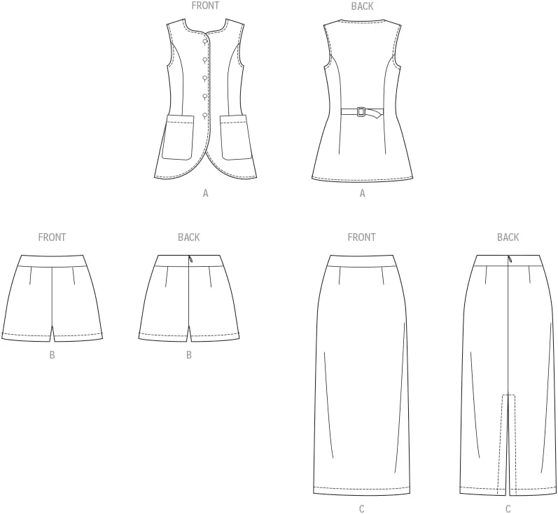 الگوی خیاطی لباس ورزشی مک کالز، چند رنگ
