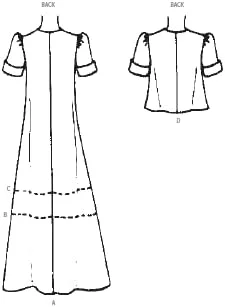 الگوی خیاطی مک کالز M8492H5، لباس یا تاپ زنانه H5 (سایز 6-8-10-12-14) الگوی خیاطی مک کالز M8492H5، لباس یا تاپ زنانه H5 (سایز 6-8-10-12-14)