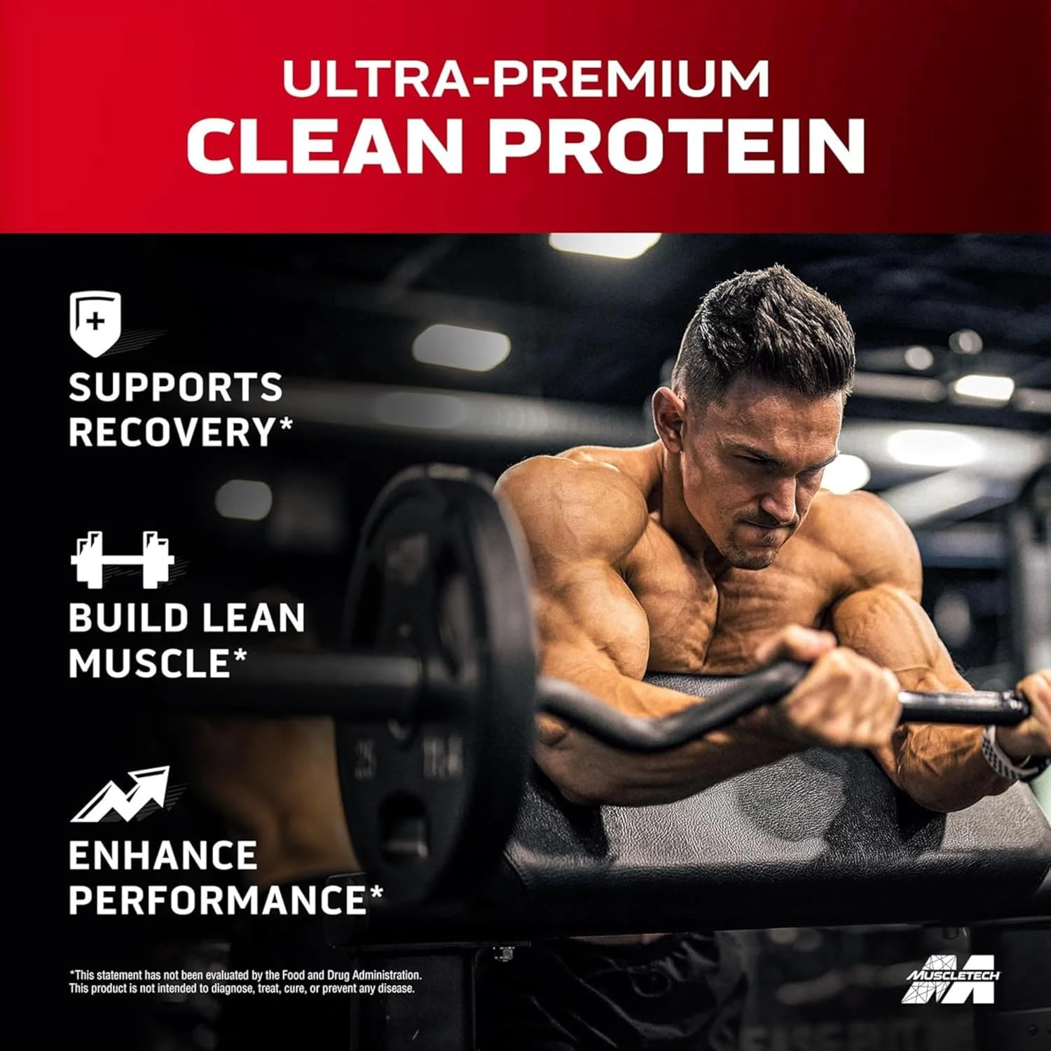 Muscletech Nitro Tech Whey Gold با پپتیدها و ایزوله منبع اصلی پشتیبانی از ریکاوری بدون گلوتن - 24 گرم پروتئین، 5.4 گرم BCAA و 4 گرم گلوتامین و پیش ساز، شورت کیک توت فرنگی، 2.00 پوند Muscletech Nitro Tech Whey Gold با پپتیدها و ایزوله منبع اصلی پشتیبانی از ریکاوری بدون گلوتن - 24 گرم پروتئین، 5.4 گرم BCAA و 4 گرم گلوتامین و پیش ساز، شورت کیک توت فرنگی، 2.00 پوند