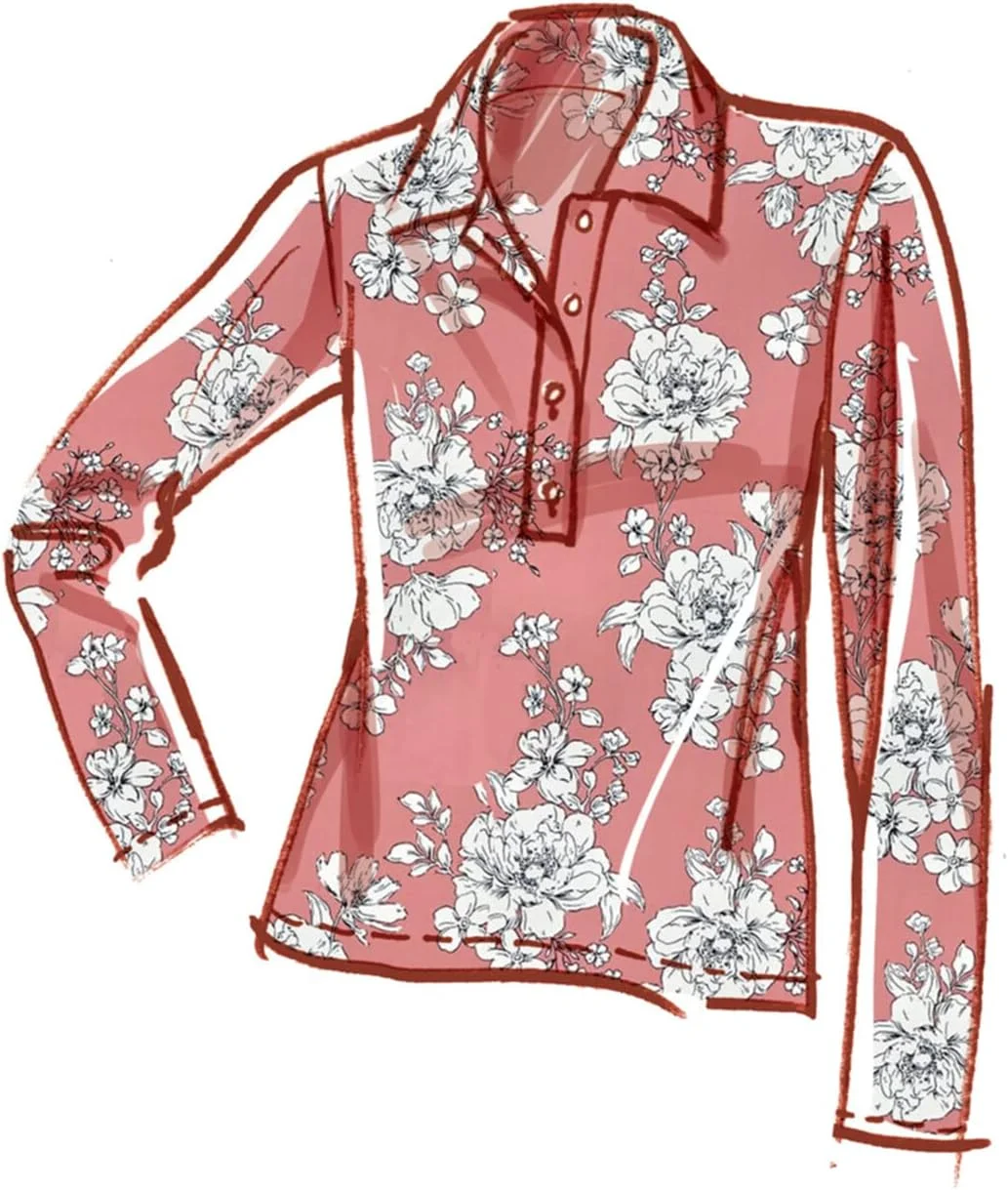 الگوی خیاطی McCall's M8240A تاپ/جلیقه زنانه