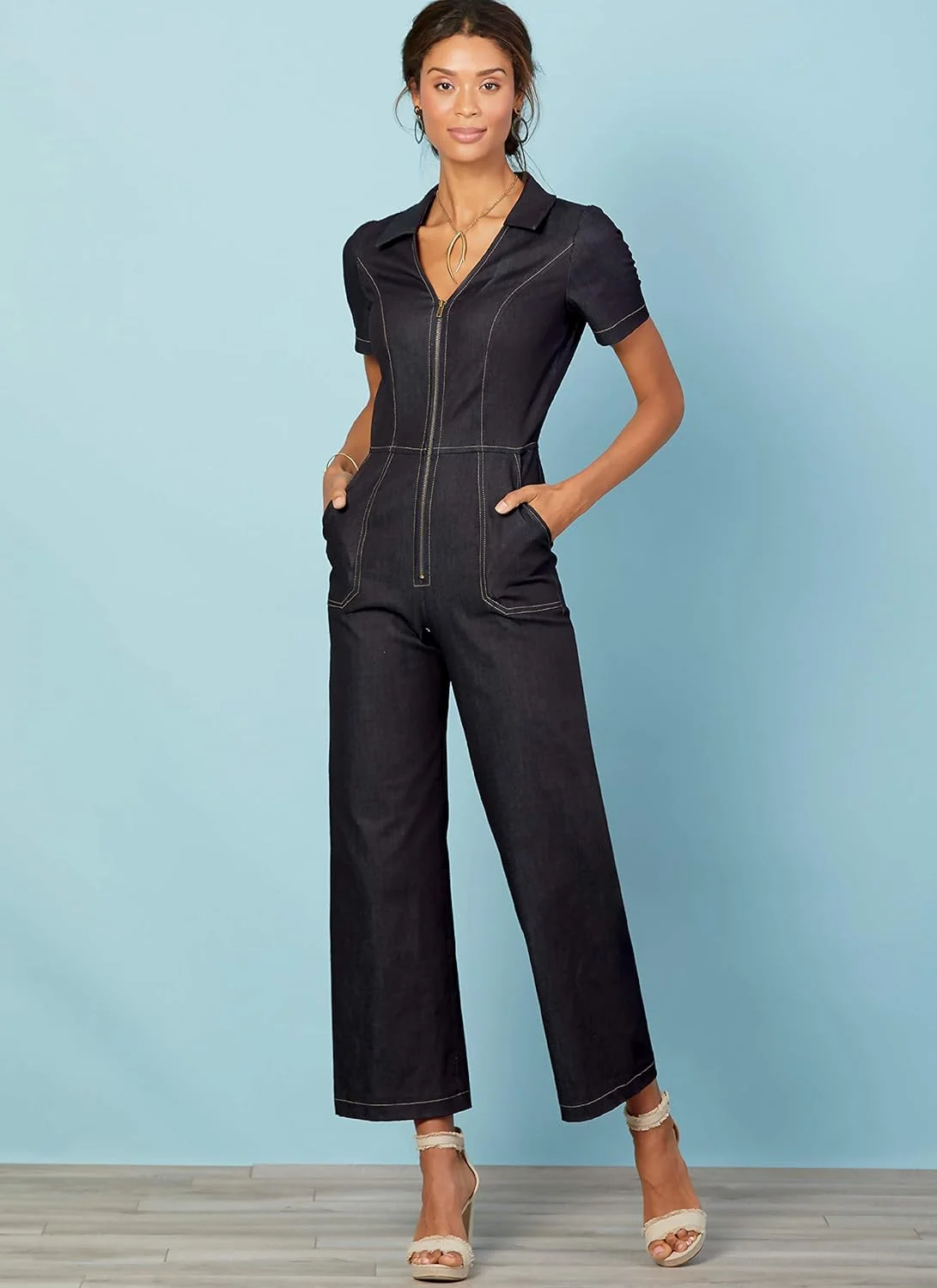 الگوهای مک کالز، الگوی خیاطی رامپر و جامپسوت زنانه مک کالز، سایزهای 14-22