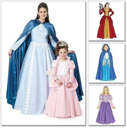 الگوی خیاطی لباس پرنسس افسانه ای زنانه McCall's M6420 برای هالووین، سایزهای S-L