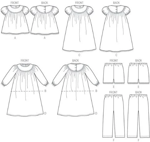 الگوهای خیاطی مک کالز MC 6831 CCE سایز 3/4/5/6، رنگی، چند رنگ، (3-4-5-6)