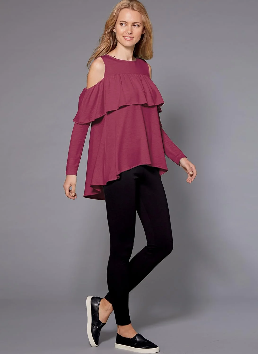 الگوهای خیاطی مک کالز 7691 OS، تاپ و شلوار زنانه، سایز XSM-XLG، کاغذی، چند رنگ، 17 x 0.5 x 0.07 سانتی متر