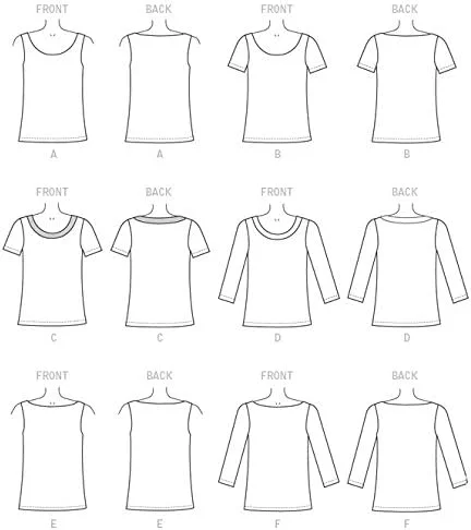 الگوهای خیاطی مک کالز 7322 ZZ، تاپ های زنانه، سایز بزرگ تا XXL، X XX-بزرگ