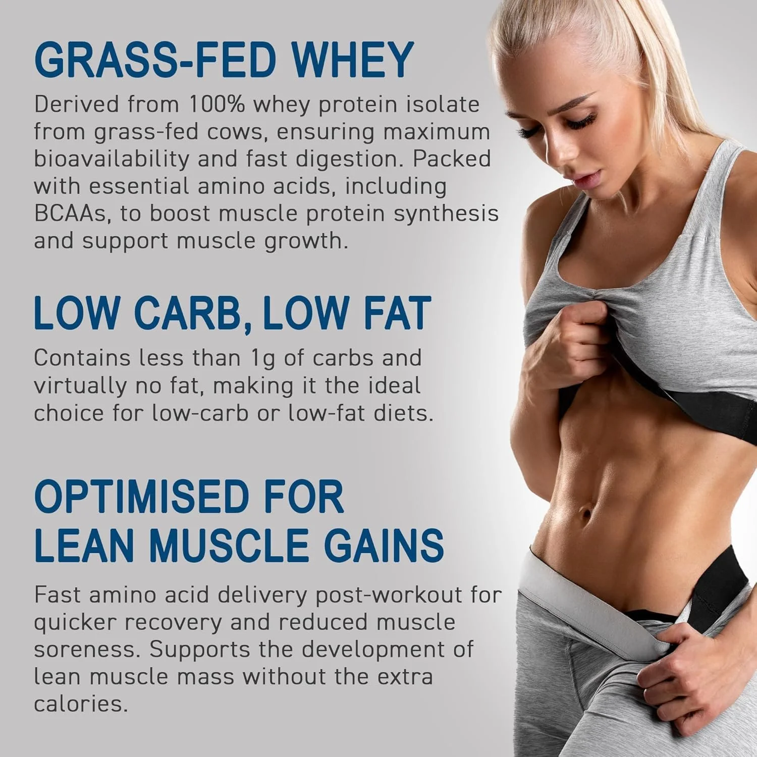پودر پروتئین وی ایزوله ISO XP Applied Nutrition - پودر پروتئین وی ایزوله خالص ISO-XP، وی ایزوله پریمیوم با گلوتامین و BCAA (1.8 کیلوگرم - 72 سروینگ) (وانیلی، 1.8 کیلوگرم)