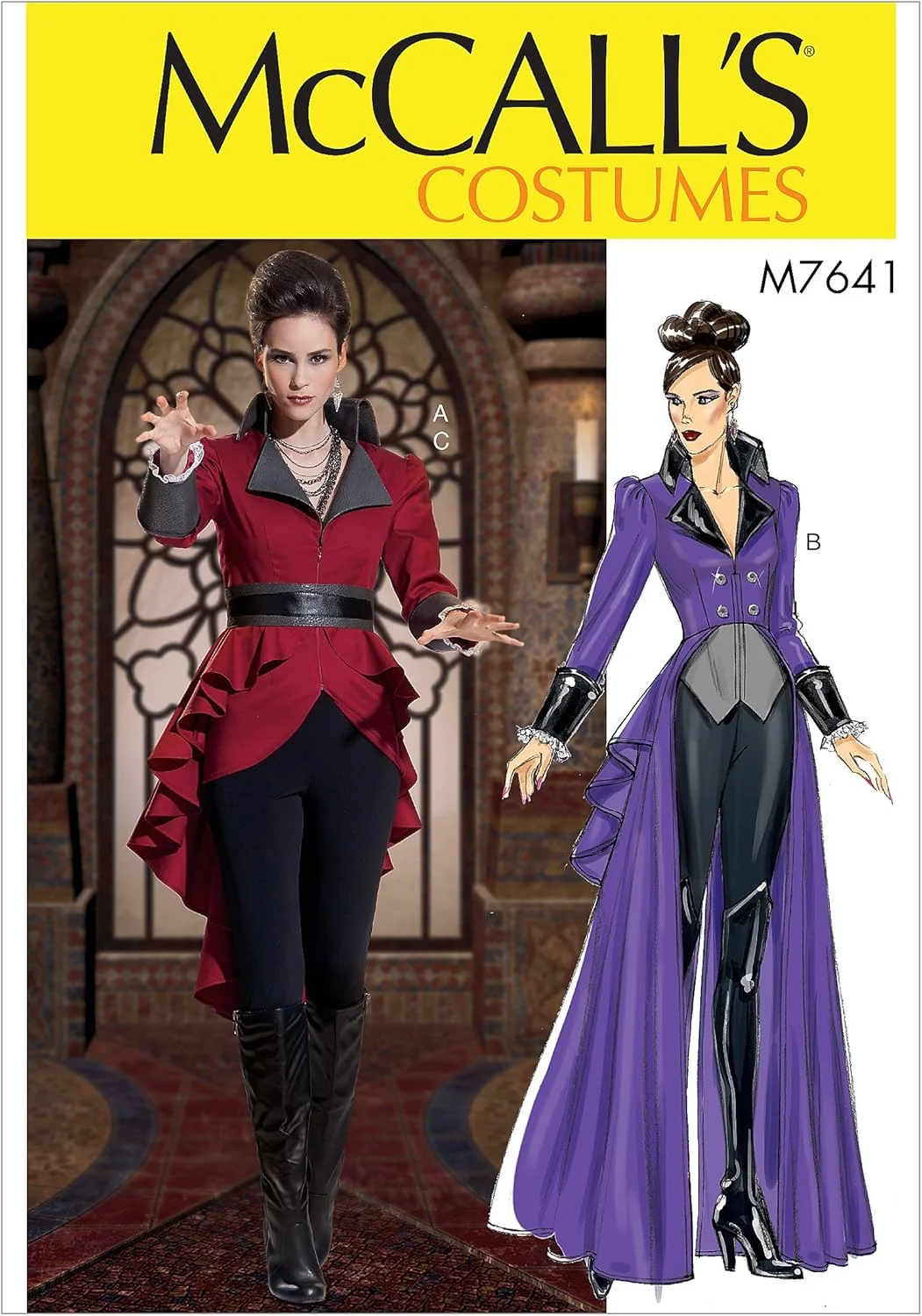 الگوهای خیاطی مک کالز 7641 A5، لباس زنانه، سایزهای 6-14، کاغذی، چند رنگ، 17 x 0.5 x 0.07 سانتی متر