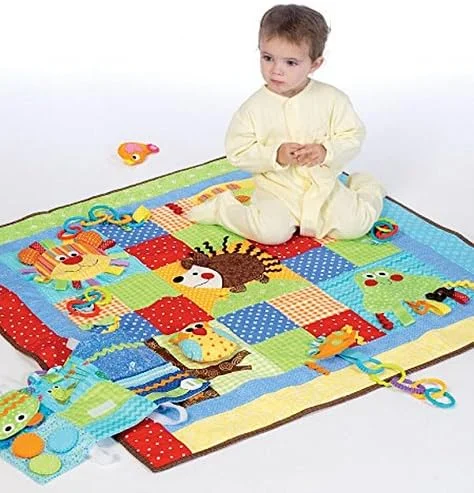 الگوهای مک کال MC7104 OSZ، لحاف بازی و زیرانداز، یک سایز