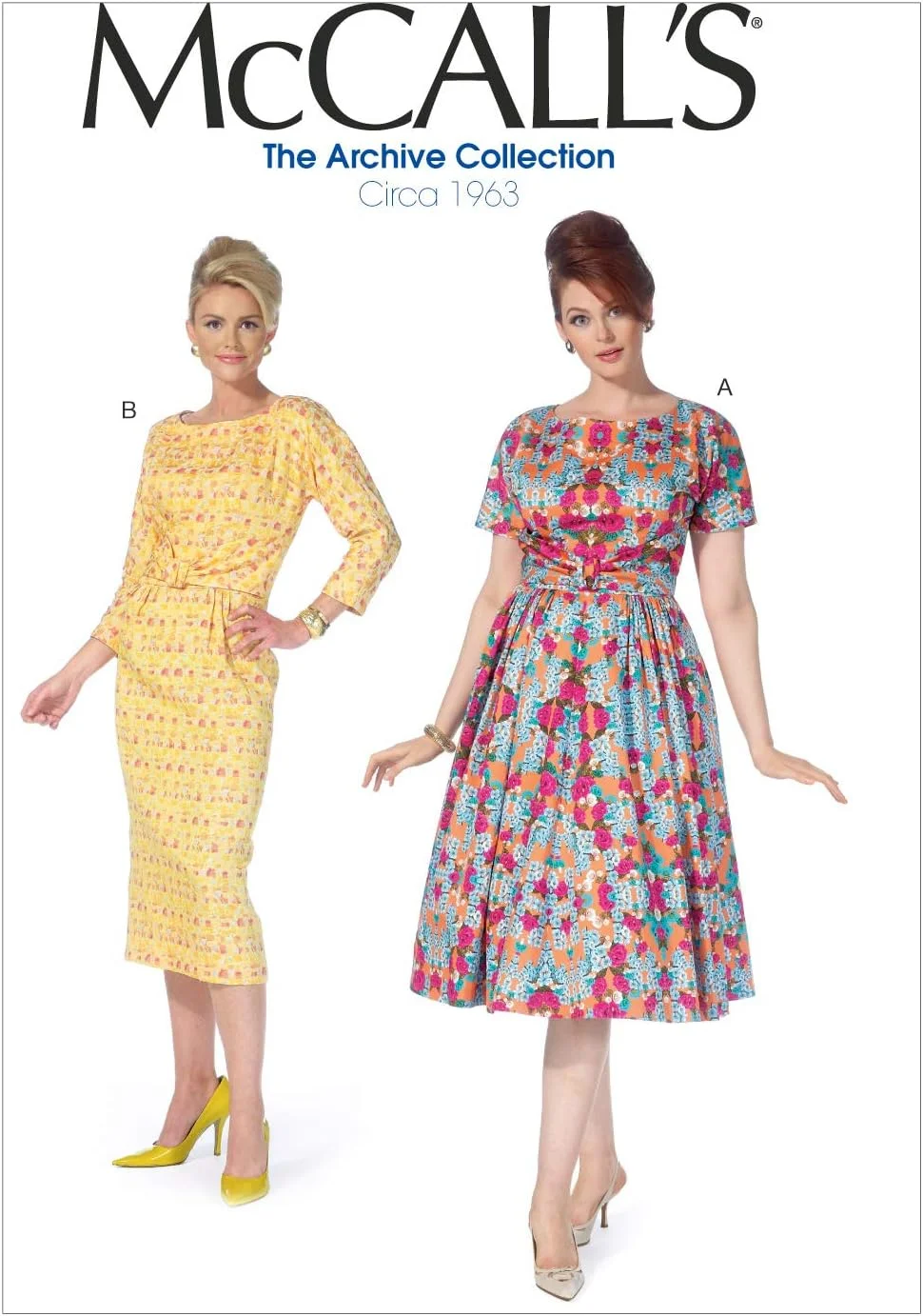 الگوهای خیاطی مک کالز MC7086 RR، لباس زنانه/دخترانه، سایزهای 18W-20W-22W-24W