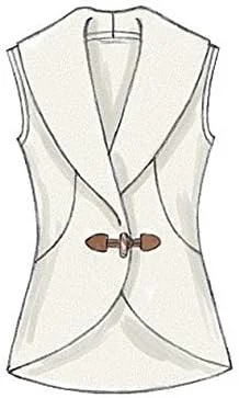 الگوهای خیاطی مک کالز 7254 Y، ژاکت زنانه، سایزهای XSM (4-6)-SML(8-10)-MED(12-14)، کاغذی، Y (خیلی کوچک-متوسط)