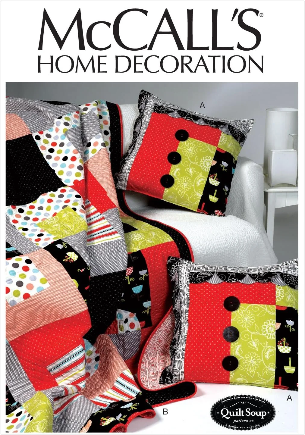 الگوهای مک کال M6580 بالش و لحاف، فقط یک سایز