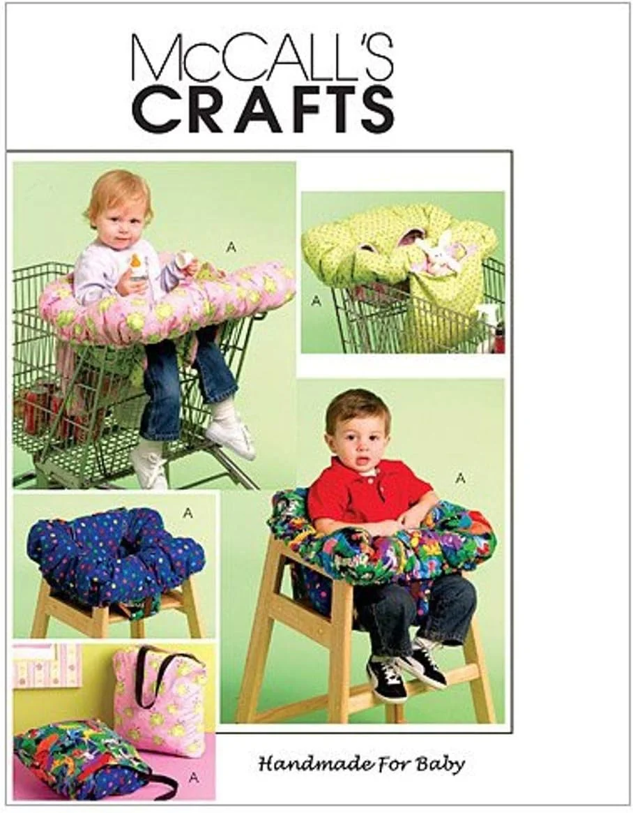 الگوهای خیاطی مک کالز M5721، روکش سبد خرید 3 در 1، فقط یک سایز