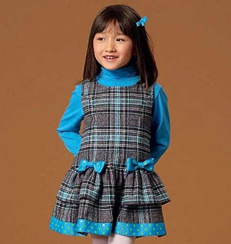 الگوهای مک کال M7008CDD M7008 جامپ سوییت بچگانه/دخترانه، CDD (2-3-4-5) الگوهای مک کال M7008CDD M7008 جامپ سوییت بچگانه/دخترانه، CDD (2-3-4-5)