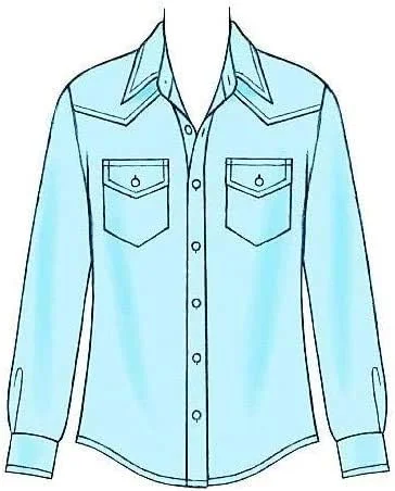 الگوهای خیاطی مردانه مک کالز M6044 سایز XN خیلی بزرگ-XXL-XXXL، بسته 1 عددی، سفید