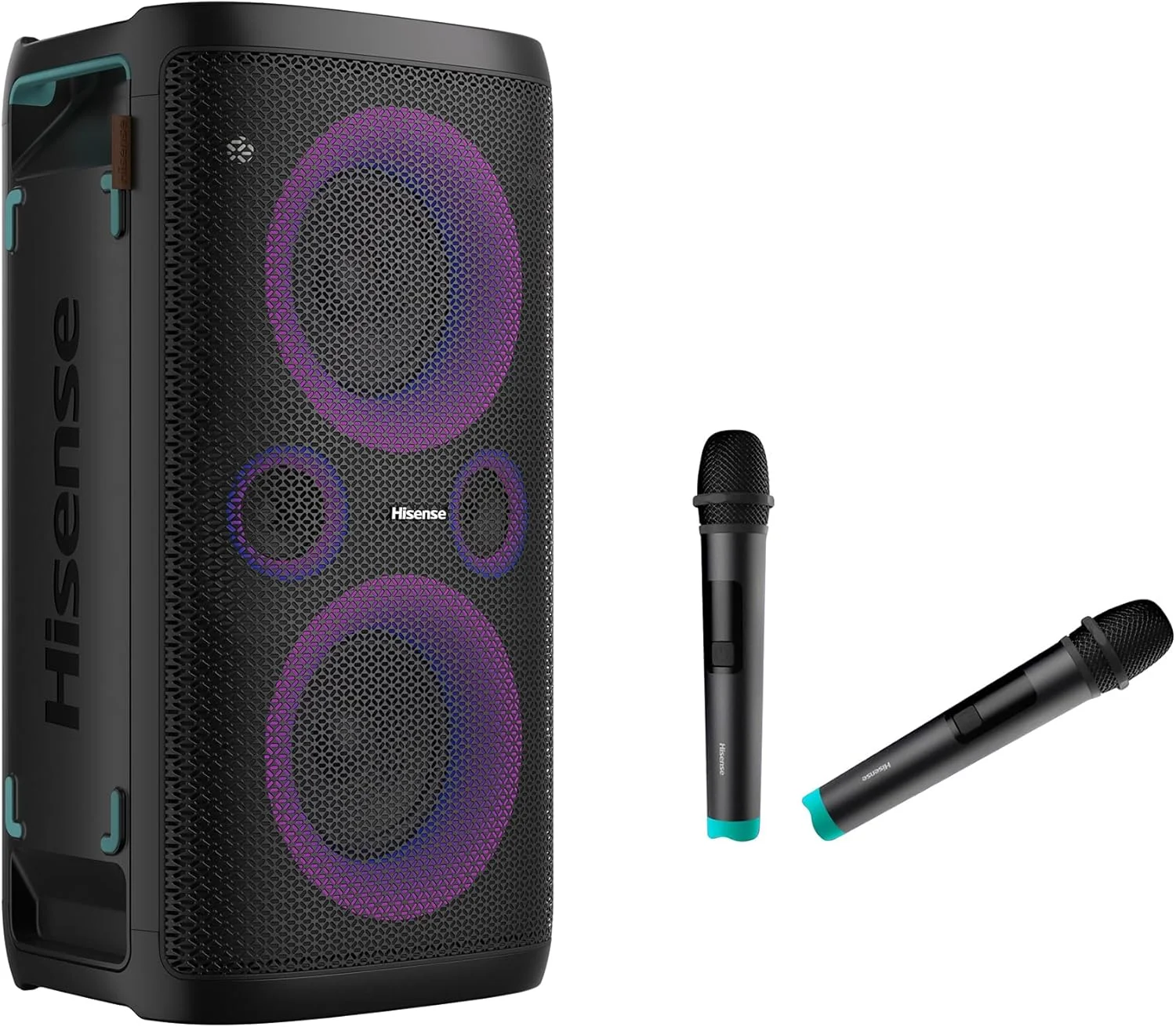 اسپیکر مهمانی قابل حمل هایسنس Party Rocket 160 با توان 160 وات، عمر باتری 12 ساعته و بلوتوث IPX4